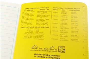 Image of Rite in the Rain FIELD FLEX BOUMD - OPMOD / Cornell University, Yellow, 4 5/8 x 7 1/4 R-307
