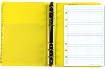 Image of Rite in the Rain RING BINDER - 1/2" - YELLOW, Yellow, 5 5/8 x 7 1/2 200