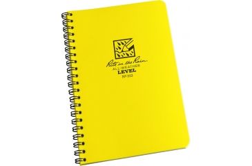 Image of Rite in the Rain SPIRAL NOTEBOOK - LEVEL, Yellow, 4 5/8 x 7 313