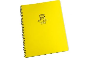 Image of Rite in the Rain Spiral Notebook - Blank, Yellow, 4 5/8 x7 333