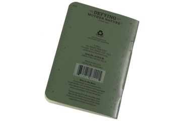 Image of Rite in the Rain Stapled Mini Notebook - Universal - Green - 3 Pack, Green, 3 1/4 x 4 5/8 971FX-M