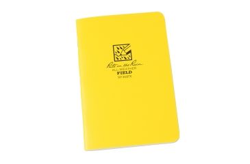 Image of Rite in the Rain Stapled Notebook - Field - 3 Pack, Yellow, 4/5/8 x 7 351FX