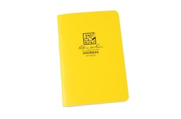 Image of Rite in the Rain Stapled Notebook - Journal - 3 Pack, Yellow, 4/5/8 x 7 391FX