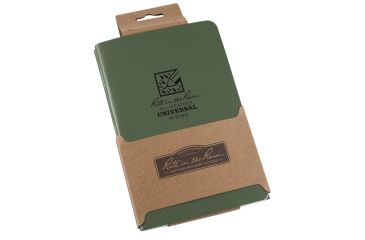 Image of Rite in the Rain Stapled Notebook - Universal - Green - 3 Pack, Green, 4/5/8 x 7 971FX