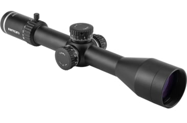 Image of Riton Optics The 5 Conquer 4-28x56mm Rifle Scope, 1.34 inch Tube, MRAD, First Focal Plane, Black, 5C428LFI