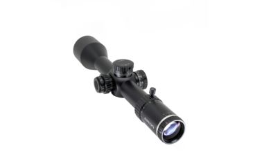 Image of Riton Optics X7 Conquer Rifle Scope, 4-32x56mm, 34mm Tube, First Focal Plane, PSR Reticle, Anodized, Black, Red, 7C432LFI