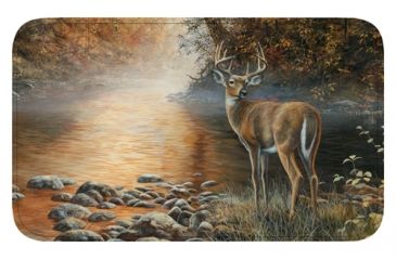 Image of River's Edge Deer Bath Mat Set, 31.5x20, 1853