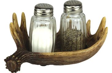 Image of River's Edge Rivers Edge Moose Antler Salt &amp; Pepper Shakers