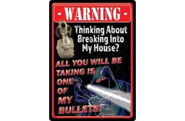 Image of River's Edge Rivers Edge Sign 12''x17'' ''took A Bullet''