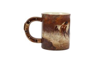 Image of Rivers Edge Ceramic Mug 3D 15oz, Horse Scene, 2448