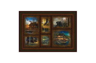 Image of Rivers Edge Door Mat Woven 52in x 37in, Hansel/Lodge, 52 x 37 in, 1879