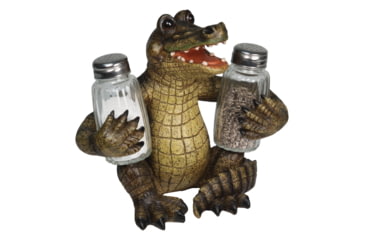 Image of Rivers Edge Salt and Pepper Shakers, Alligator, BBBASP
