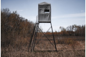 Image of Rivers Edge Treestands 550 Blind, Dusty Olive, 2-Person, LM550B