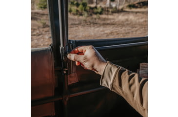 Image of Rivers Edge Treestands 550 Shooting House, Black &amp; Dusty Olive, 2-Person, LM550C