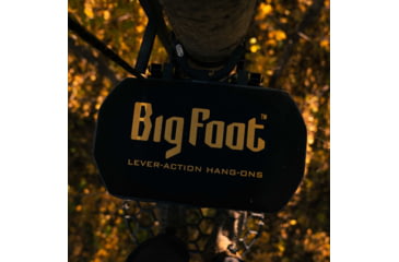 Image of Rivers Edge Treestands Lite Foot Aluminum Hang-on Stand, Black, RE557