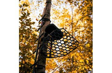 Image of Rivers Edge Treestands Lite Foot Aluminum Hang-on Stand, Black, RE557