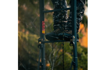 Image of Rivers Edge Treestands Lockdown 2-Man Treestand, Black, 811603010194
