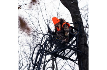 Image of Rivers Edge Treestands Lockdown 21ft Wide 1-Man Treestand, Black, 811603010163
