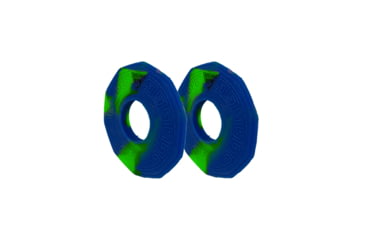 Image of Riverside Seawall Drip Rings, Lime/Silver, 091377