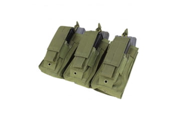 Image of RMA Armament Condor Triple Kangaroo Mag Pouch - Olive Drab, Condor 191233-001