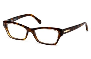 Image of Roberto Cavalli RC0758 Eyeglass Frames - Havana Frame Color