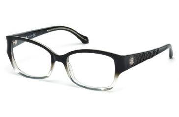 Image of Roberto Cavalli RC0772 Eyeglass Frames - Black/Crystal Frame Color