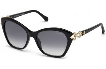 Image of Roberto Cavalli RC1077 Sunglasses - Shiny Black Frame Color