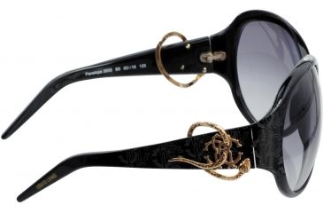Image of Roberto Cavalli Penelope Sunglasses Black Frame RC395S side