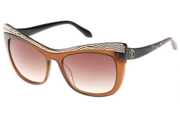 Image of Roberto Cavalli RC921S-A Sunglasses - Dark Brown Frame Color