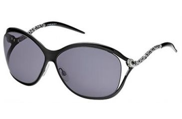 Image of Roberto Cavalli Pirite Sunglasses Black Frame, Smoke Lenses 01A