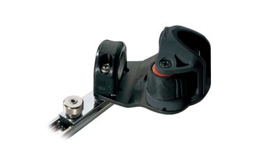 Image of Ronstan Series 19 C-Track Slide - w/Swiveling Dead Eye - Cam Cleat - Spring-Loaded Track Stop 55023