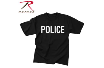 Image of Rothco 2-Sided Police T-Shirt, L, 6612-L