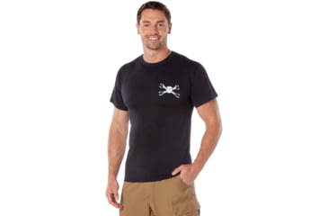 Image of Rothco American Strength T-Shirt - Mens, Black, Small, 18135-Black-S