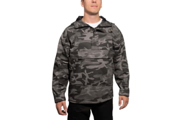 Image of Rothco Anorak Parka - Mens, Black Camo, Extra Large, 38470-BlackCamo-XL