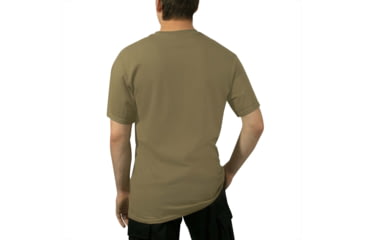 Image of Rothco AR 670-1 Coyote Brown Marines Physical Training T-Shirt - Mens, Small, 60600-S