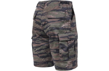 Image of Rothco Camo BDU Shorts, Tiger Stripe Camo, Small, 7085-TigerStripeCamo-S
