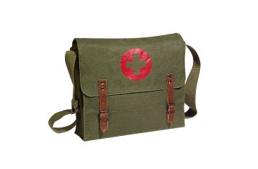 Image of Rothco Canvas Nato Medic Bag, Olive Drab, 8141-OliveDrab