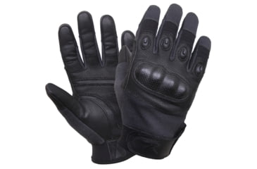 Image of Rothco Carbon Fiber Hard Knuckle Cut/Fire Resistant Gloves, Black, 2XL, 2808-Black-2XL