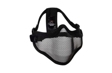 Image of Rothco Carbon Steel Half Face Mask, Black, 847-Black
