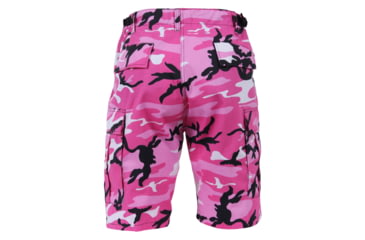 Image of Rothco Colored Camo BDU Shorts, Extra Large, Black Camo, 1817-BlackCamo-XL