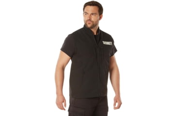 Image of Rothco Concealed Carry Soft Shell Security Vest - Black, Small, 1961-S