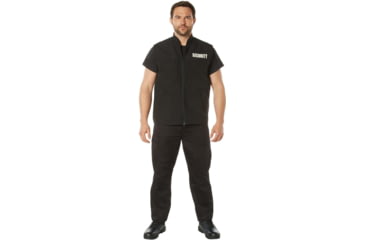 Image of Rothco Concealed Carry Soft Shell Security Vest - Black, Small, 1961-S