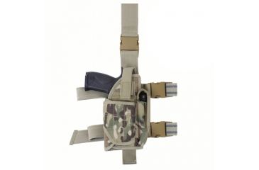 Image of Rothco Deluxe Adjustable Drop Leg Tactical Holster, MultiCam, 10751-MultiCam