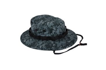 Image of Rothco Digital Camo Boonie Hat, Midnight Digital Camo, 7 1/2, 55830-MidnightDigitalCamo-712