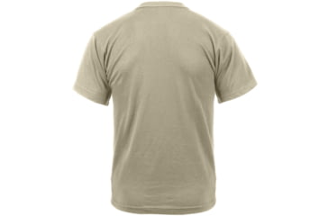 Image of Rothco Distressed US Flag Athletic Fit T-Shirt, Desert Sand, Medium, 10870-DesertSand-M