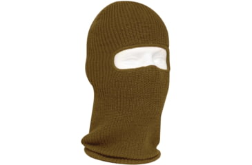 Image of Rothco Fine Knit One Hole Facemask, Coyote Brown, 15969-CoyoteBrown
