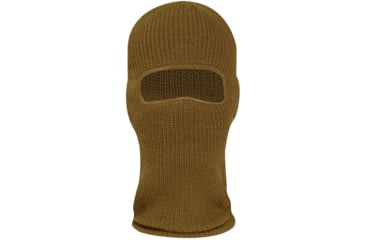 Image of Rothco Fine Knit One Hole Facemask, Coyote Brown, 15969-CoyoteBrown