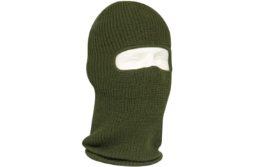 Image of Rothco Fine Knit One Hole Facemask, Olive Drab, One Size, 25969-OliveDrab