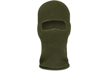 Image of Rothco Fine Knit One Hole Facemask, Olive Drab, One Size, 25969-OliveDrab
