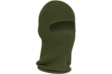 Image of Rothco Fine Knit One Hole Facemask, Olive Drab, One Size, 25969-OliveDrab